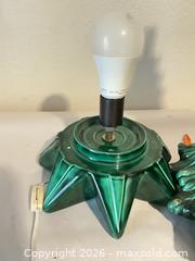 MaxSold Auction: Ceramic Green Christmas Tree Lamp with Multi-Color Lights - Henderson (Nevada, USA) PARTNER MANAGED Estate Sale Online Auction - West Warm Springs Road