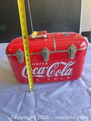 MaxSold Auction: Coca-Cola Red Retro Portable Cooler with Built-In Radio - Henderson (Nevada, USA) PARTNER MANAGED Estate Sale Online Auction - West Warm Springs Road