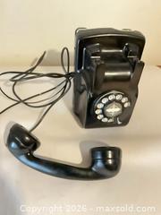 MaxSold Auction: Vintage Black Bakelite Rotary Telephone - Henderson (Nevada, USA) PARTNER MANAGED Estate Sale Online Auction - West Warm Springs Road