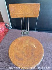 MaxSold Auction: Vintage Industrial Swivel Stool with Backrest - Henderson (Nevada, USA) PARTNER MANAGED Estate Sale Online Auction - West Warm Springs Road