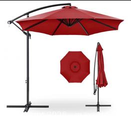 MaxSold Auction: New Heavy Duty Red Outdoor Large Patio Umbrella  - Toronto (Ontario, Canada) SELLER MANAGED Estate Sale Online Auction - Saunders Road
