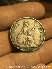 MaxSold Auction: 1937 Large Copper Penny of England  - South Frontenac (Ontario, Canada) SELLER MANAGED Moving Online Auction - Battersea Road