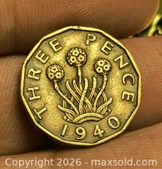 MaxSold Auction: 1940 3 pence of England  - South Frontenac (Ontario, Canada) SELLER MANAGED Moving Online Auction - Battersea Road