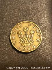 MaxSold Auction: 1940 3 pence of England  - South Frontenac (Ontario, Canada) SELLER MANAGED Moving Online Auction - Battersea Road