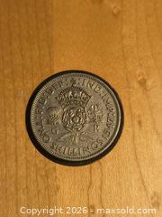 MaxSold Auction: 1947 2 Shilling Florin of England  - South Frontenac (Ontario, Canada) SELLER MANAGED Moving Online Auction - Battersea Road