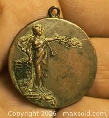 MaxSold Auction: Swedish Medallion Indor Maple Leafe Games Bronze Medal - South Frontenac (Ontario, Canada) SELLER MANAGED Moving Online Auction - Battersea Road