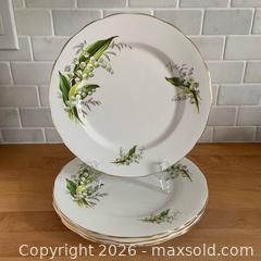 MaxSold Auction: Vintage Lily of The Valley Bone China Dinnerware, Adderley, England - Toronto (Ontario, Canada) SELLER MANAGED Reseller Online Auction - Ellsworth Avenue