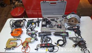 MaxSold Auction: Corded Power Tool Lot - Hamlin (New York, USA) PARTNER MANAGED Estate Sale Online Auction - Lake Road North