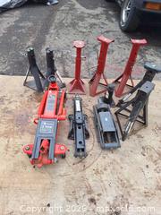 MaxSold Auction: Jack Stand & Lift Lot - Hamlin (New York, USA) PARTNER MANAGED Estate Sale Online Auction - Lake Road North