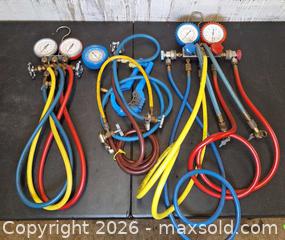 MaxSold Auction: Lot of (3) Sets of Gas Gauges - Hamlin (New York, USA) PARTNER MANAGED Estate Sale Online Auction - Lake Road North