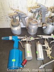 MaxSold Auction: Pneumatic Air/Paint Tool Lot - Hamlin (New York, USA) PARTNER MANAGED Estate Sale Online Auction - Lake Road North
