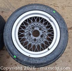 MaxSold Auction: Set of (4) 16” Grey Spoke Rims w/ Tires - Hamlin (New York, USA) PARTNER MANAGED Estate Sale Online Auction - Lake Road North