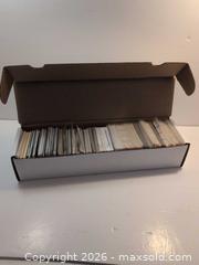 MaxSold Auction: Box of sports cards - Victoria (British Columbia, Canada) SELLER MANAGED Reseller Online Auction - Island Highway (STORAGE)