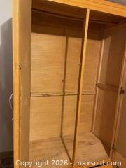 MaxSold Auction: Mid-Century Large Armoire Wardrobe with Mirrored Doors - Toronto (Ontario, Canada) SELLER MANAGED Estate Sale Online Auction - Queens Drive