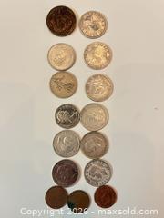 MaxSold Auction: Canadian Coins Lot — Quarters & Pennies (Pre-1950 to 1960s) - Hamilton (Ontario, Canada) SELLER MANAGED Estate Sale Online Auction -  John Street North