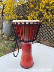 MaxSold Auction: Meinl Djembe Drum - Hamilton (Ontario, Canada) SELLER MANAGED Estate Sale Online Auction -  John Street North