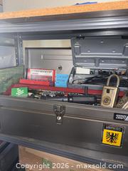 MaxSold Auction: 2Metal Tool Chests with Dremel and Assorted Hardware - Aurora (Colorado, USA) PARTNER MANAGED Estate Sale Online Auction - South Danube Circle