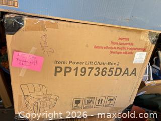 MaxSold Auction: Beige Fabric Power Lift Chair (one chair) - Aurora (Colorado, USA) PARTNER MANAGED Estate Sale Online Auction - South Danube Circle