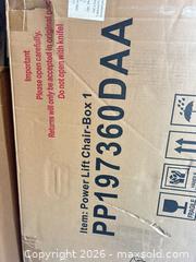 MaxSold Auction: Beige Fabric Power Lift Chair (one chair) - Aurora (Colorado, USA) PARTNER MANAGED Estate Sale Online Auction - South Danube Circle