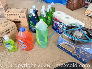 MaxSold Auction: Household Cleaning Supplies & Two Corded Steam/Dry Irons - Aurora (Colorado, USA) PARTNER MANAGED Estate Sale Online Auction - South Danube Circle