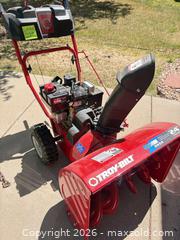 MaxSold Auction: Troy-Bilt Storm 5024 24 in Two-Stage Snow Blower Tecumseh - Aurora (Colorado, USA) PARTNER MANAGED Estate Sale Online Auction - South Danube Circle