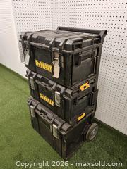 MaxSold Auction: Dewalt 3 Piece Packout Modular Storage System - Hamilton (Ontario, Canada) PARTNER MANAGED Downsizing Online Auction - Ottawa Street North