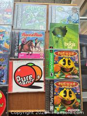 MaxSold Auction: Lot of 15 PlayStation (PS1) Games & CDs, NTSC, E-rated - Toronto (Ontario, Canada) SELLER MANAGED Downsizing Online Auction - Rutherford Avenue