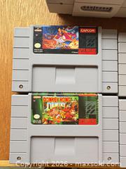 MaxSold Auction: Nintendo Super Nintendo Entertainment System (SNES) with 4 Games - Toronto (Ontario, Canada) SELLER MANAGED Downsizing Online Auction - Rutherford Avenue