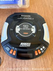 MaxSold Auction: Sony & Panasonic Portable CD Players with Cassette Adapter - Toronto (Ontario, Canada) SELLER MANAGED Downsizing Online Auction - Rutherford Avenue