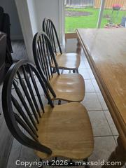 MaxSold Auction: Wooden Dinning table for 8 - Whitby (Ontario, Canada) SELLER MANAGED Downsizing Online Auction - Croxall Boulevard.