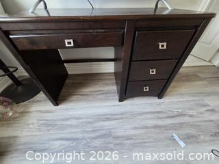 MaxSold Auction: Work and study Desk - Whitby (Ontario, Canada) SELLER MANAGED Downsizing Online Auction - Croxall Boulevard.