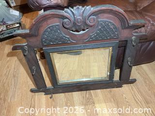 MaxSold Auction: Antique Mirror With Hooks A - Greater Napanee (Ontario, Canada) PARTNER MANAGED Estate Sale Online Auction - Camden Road