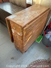 MaxSold Auction: Drop Leaf Table C - Greater Napanee (Ontario, Canada) PARTNER MANAGED Estate Sale Online Auction - Camden Road