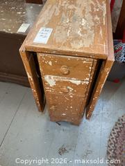 MaxSold Auction: Drop Leaf Table C - Greater Napanee (Ontario, Canada) PARTNER MANAGED Estate Sale Online Auction - Camden Road