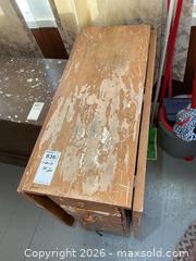 MaxSold Auction: Drop Leaf Table C - Greater Napanee (Ontario, Canada) PARTNER MANAGED Estate Sale Online Auction - Camden Road