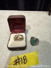 MaxSold Auction: 2 STERLING SILVER RINGS. - Hamilton (Ontario, Canada) SELLER MANAGED Estate Sale Online Auction - St. Clair Avenue