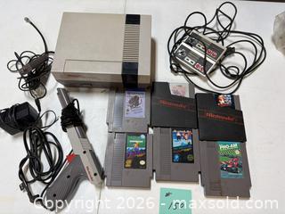 MaxSold Auction: Nintendo Entertainment System (NES) Console with Games & Accessories - Millbury (Massachusetts, USA) SELLER MANAGED SUPER SHORT NOTICE Estate Sale Online Auction - River Street