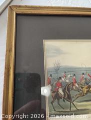 MaxSold Auction: Antique Fox Hunting Aquatint Print Titled "Shavington Day", sold as is - Kingston (Ontario, Canada) SELLER MANAGED Estate Sale Online Auction - Tamarac Street