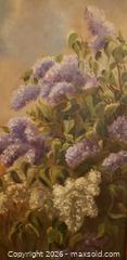 MaxSold Auction: Original Framed Antique Oil on Canvas Floral Painting (4ft Tall) - Kingston (Ontario, Canada) SELLER MANAGED Estate Sale Online Auction - Tamarac Street