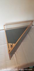 MaxSold Auction: Triangular Plexiglass & Metal Display Case with Lock - Kingston (Ontario, Canada) SELLER MANAGED Estate Sale Online Auction - Tamarac Street
