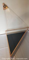 MaxSold Auction: Triangular Plexiglass & Metal Display Case with Lock - Kingston (Ontario, Canada) SELLER MANAGED Estate Sale Online Auction - Tamarac Street