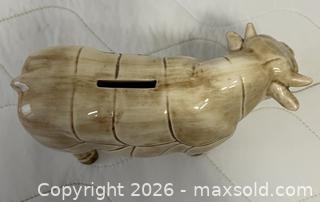 MaxSold Auction: VIntage 1950s Charolais Ceramic Butcher Cut Cow Bank - Kingston (Ontario, Canada) SELLER MANAGED Estate Sale Online Auction - Tamarac Street