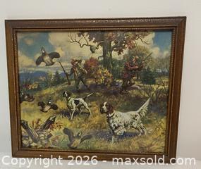 MaxSold Auction: Vintage Embossed Lithograph Print Titled "The Unexpected" By Emmett Watson.    - Kingston (Ontario, Canada) SELLER MANAGED Estate Sale Online Auction - Tamarac Street