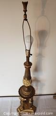 MaxSold Auction: Vintage Hollywood Regency Style Italian Table Lamp With Figural Base - Kingston (Ontario, Canada) SELLER MANAGED Estate Sale Online Auction - Tamarac Street