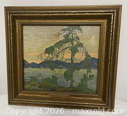 MaxSold Auction: Vintage Print, The Jack Pine By Tom Thomson  - Kingston (Ontario, Canada) SELLER MANAGED Estate Sale Online Auction - Tamarac Street
