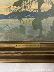 MaxSold Auction: Vintage Print, The Jack Pine By Tom Thomson  - Kingston (Ontario, Canada) SELLER MANAGED Estate Sale Online Auction - Tamarac Street
