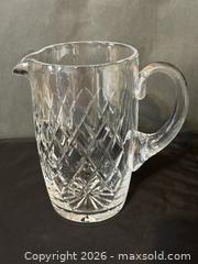 MaxSold Auction: Clear Cut Crystal Diamond-Cut Pitcher 7” Tall - Kitchener (Ontario, Canada) SELLER MANAGED Downsizing Online Auction - Ahrens Street West