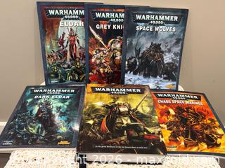 MaxSold Auction: Warhammer 40,000 Books by Games Workshop — Lot of 6 Hardcover Rules Book, Softcover Codex - Kitchener (Ontario, Canada) SELLER MANAGED Downsizing Online Auction - Ahrens Street West
