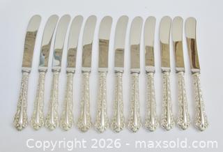 MaxSold Auction: 12 Sterling Silver Roden Brothers (Birks) Louis XV Butter Spreaders  - Aurora (Ontario, Canada) PARTNER MANAGED Downsizing Online Auction - Murray Drive