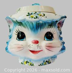 MaxSold Auction: 1950's Lefton Miss Priss Cookie Jar  - Aurora (Ontario, Canada) PARTNER MANAGED Downsizing Online Auction - Murray Drive